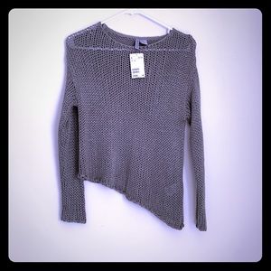 Asymmetrical sweater